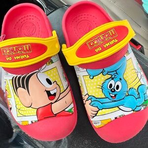 Monica and Friends Crocs size 8/9 Turma Da Monica kids crocs